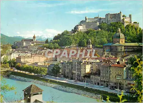 Cartes postales moderne Salzburg Blick auf Die Altstadt mit Festung Und Stift Nonntal
