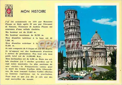 Cartes postales moderne Mon Histoire Pise Pisano