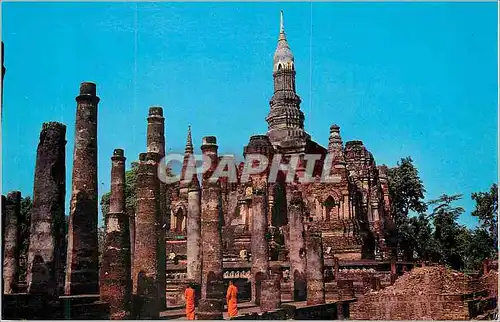 Cartes postales moderne The Ancient Remains of Wat Mahathat Sukothai KNorthern Thailand