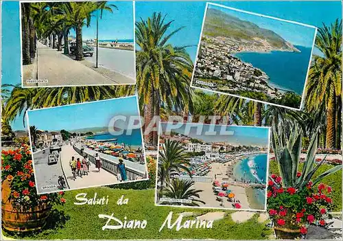 Cartes postales moderne Salutations de Diano Marina Riviera dei Fiori