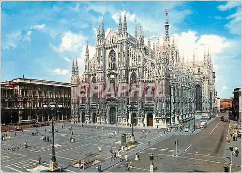 Cartes postales moderne Milano Le Dome