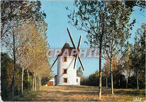 Moderne Karte Bocage Vendeen Vieux Moulin