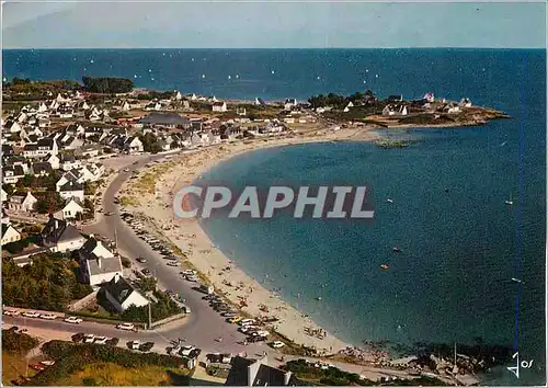 Moderne Karte La Bretagne en Couleurs Carnac (Morbihan) Plage de Saint colomban