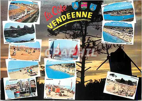 Cartes postales moderne La Cote Vendeenne La Vendee Les Sables d'Olonne