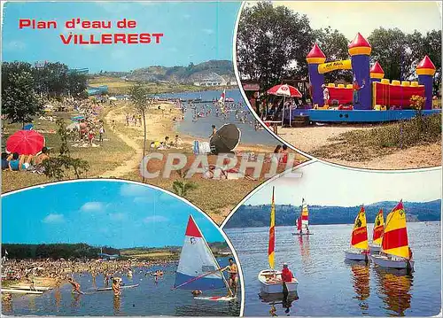 Cartes postales moderne Plan d'Eau de Villerest (Loire)