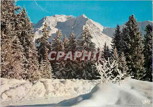 Cartes postales moderne Le Massif du Mont Blanc