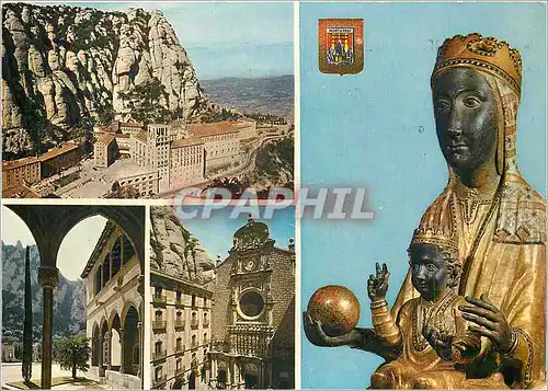 Cartes postales moderne Montserrat Les seves belleses