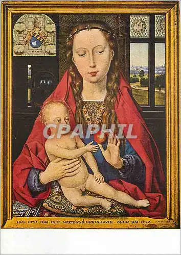 Cartes postales moderne Hans Memling (vers 1425 1494) La Vierge a la Pomme