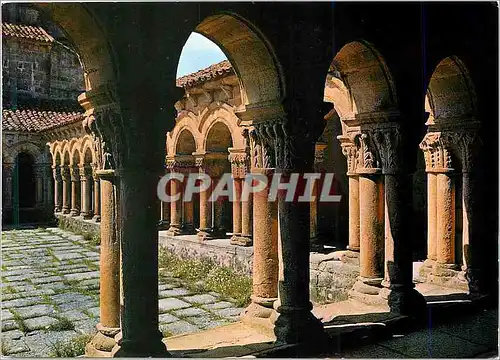 Cartes postales moderne Santillana (Santander) Colegiata Claustro