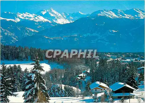 Cartes postales moderne Crans Montana