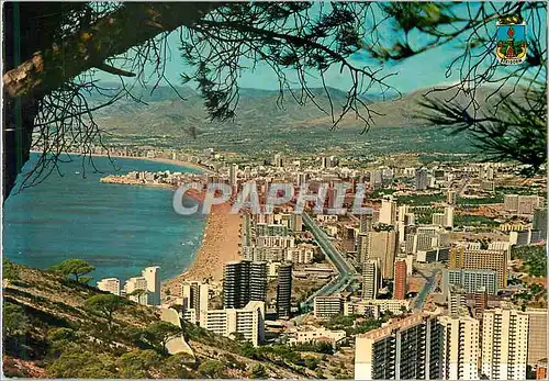 Cartes postales moderne Benidorm (Espana) Vue Generale