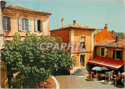 Cartes postales moderne Comtat Venaissin (Vaucluse) Roussillon La Place de la Maison Commune