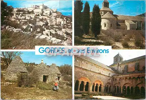 Moderne Karte Gordes et ses Environs