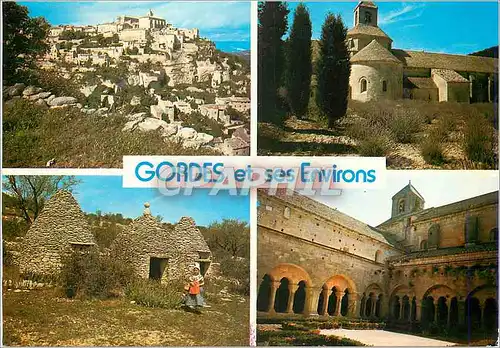 Moderne Karte Gordes et Ses Environs