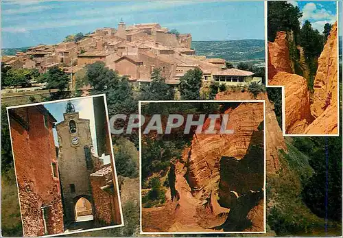 Cartes postales moderne Au Pays de la Couleur Roussillon (Vaucluse)