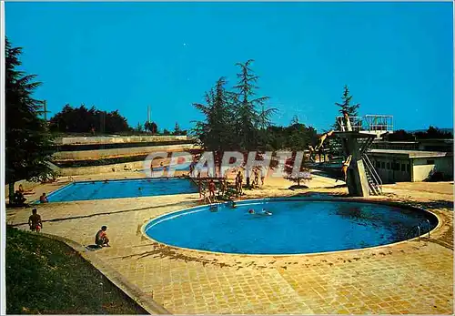 Moderne Karte Orange (84 Vaucluse) Piscine et Camping de la Colline Ste Eutrope