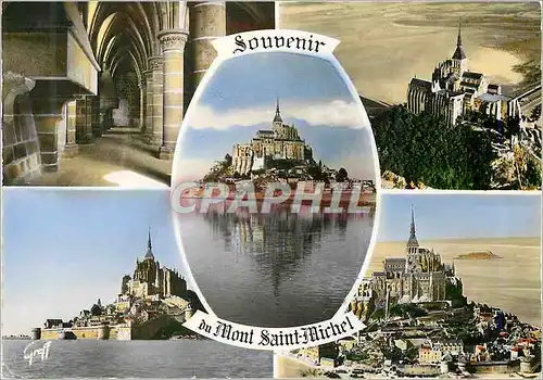 Cartes postales moderne Souvenir du Mont Saint Michel