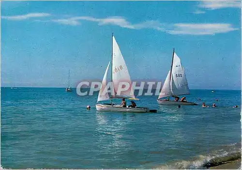 Moderne Karte La Joie de la Voile Bateaux