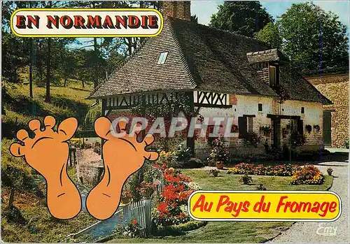 Moderne Karte En Normandie Au Pays du Fromage