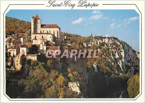 Cartes postales moderne Saint Cirq Lapopie A Travers Le Lot