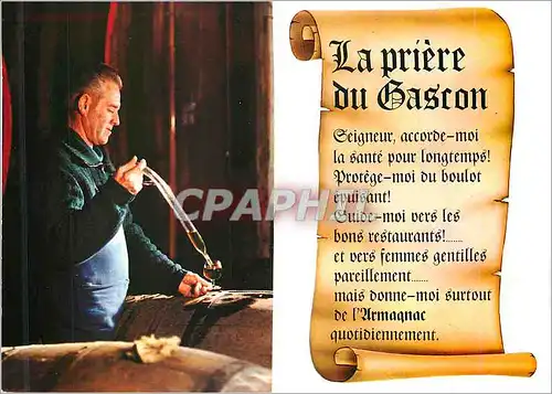 Cartes postales moderne La Priere du Gascon
