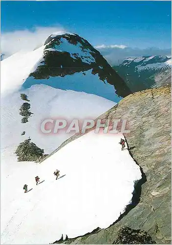 Cartes postales moderne Jostedalsbreen Fjaerland I Sogn Norway Opp fra Flatbreen