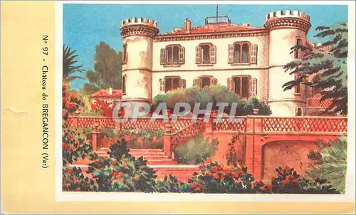 Cartes postales moderne Chateau de Bregancon (Var)