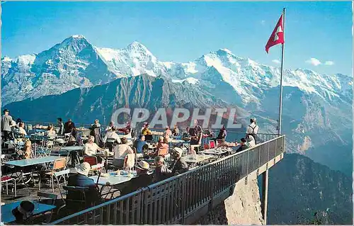 Cartes postales moderne Schynige Platte 2000 m Eiger Und Jungfrau