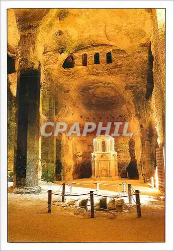 Cartes postales moderne Aubeterre Sur Dronne (Charente) Eglise Monolithe Saint Jean (VIe et XIIe S)