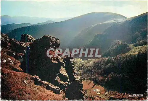 Moderne Karte Les Hautes Vosges Massif du Hohneck (1361 m)