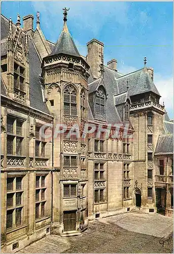 Cartes postales moderne En Gerry Bourges (Cher) Cour du Palais Jacques Coeurs