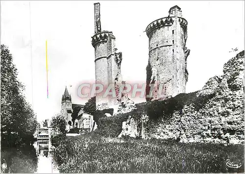 Cartes postales moderne Mehun sur Yevre (Cher) Ruines du Chateau Charles VII (XVe S)