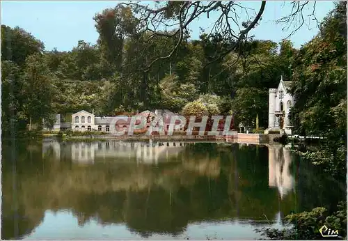 Cartes postales moderne Coye la Foret (Oise) Chateau de la Reine Blanche et Maison Forestiere