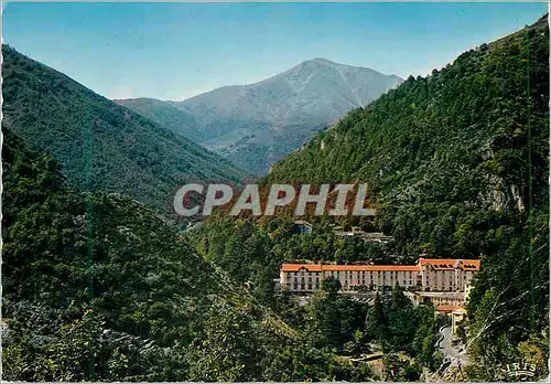Cartes postales moderne Le Haut Vallespir La Preste les Bains (Pyr Or) Le Grand Hotel et le Pic de Costabonne