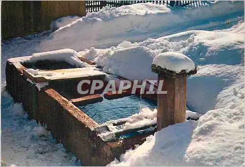 Moderne Karte Neige et Soleil Le Vieux Lavoir