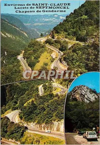 Cartes postales moderne Images du Jura Environs de Saint Claude Lacets de Septmoncel Chapeau de Gendarme