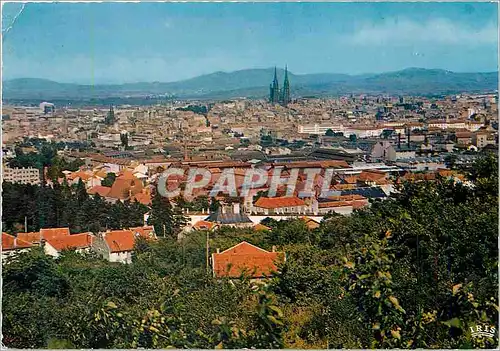 Moderne Karte Clermont Ferrand 1914 Vue Generale