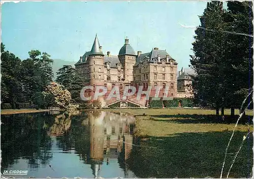 Cartes postales moderne Vizille (Isere) Le Chateau et le Lac