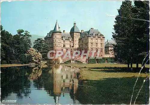 Moderne Karte Vizille (Isere) Le Chateau et le Lac