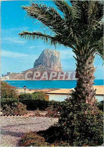 Cartes postales moderne Calpe (Alicante) Vue du Penon D'Ifach