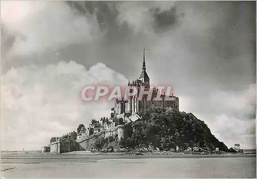 Moderne Karte Le Mont Saint Michel (Manche) Ensemble Nord Est