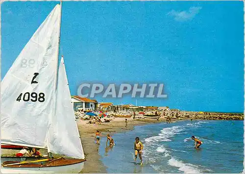 Cartes postales moderne Frontignan La Plage Bateau