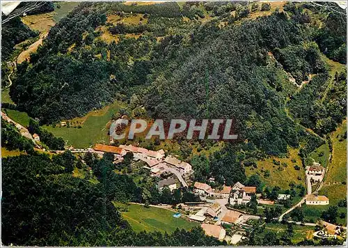 Moderne Karte Ste Croix aux Mines (Haut Rhin) Vue Aerienne Petit Rombach