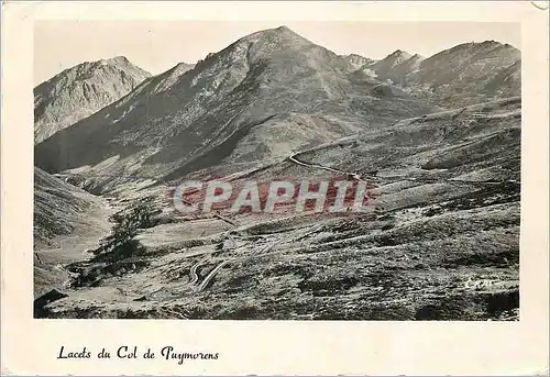 Moderne Karte Ax les Thermes et ses Environs Lacets du Col de Puymorens (1915 m)