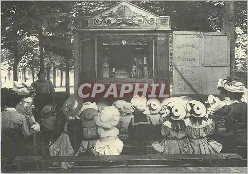 Moderne Karte Theatre de Marionnettes sur les Champs Elysees a Paris