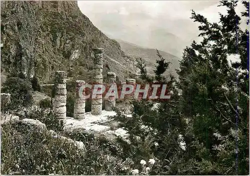 Cartes postales moderne Delphi Apollo Temple