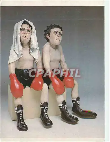 Cartes postales moderne Nicholas Treadwell Gallery London The Losers by Graham Ibbeson