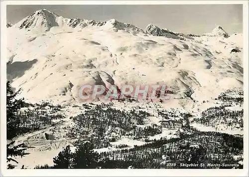 Cartes postales moderne Skigebiet St Moritz Suvretta