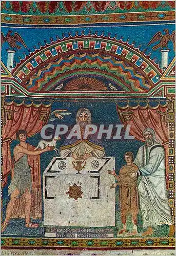Cartes postales moderne Ravenna S Apollinare in Classe Le Sacrifice d'Agel de Melchisedech et d'Abrraham