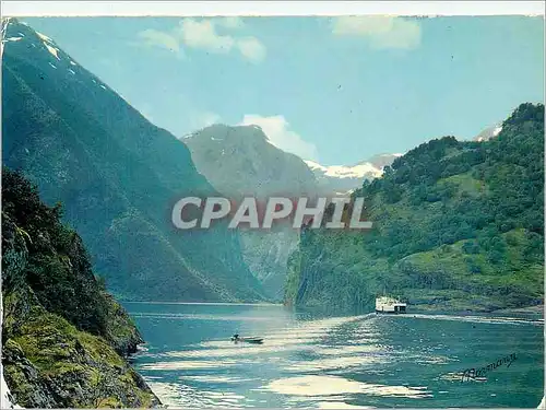 Cartes postales moderne Norway The Naeroy Fjord Sogn
